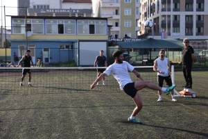 Ayak Tenisi Turnuvası Tamamlandı